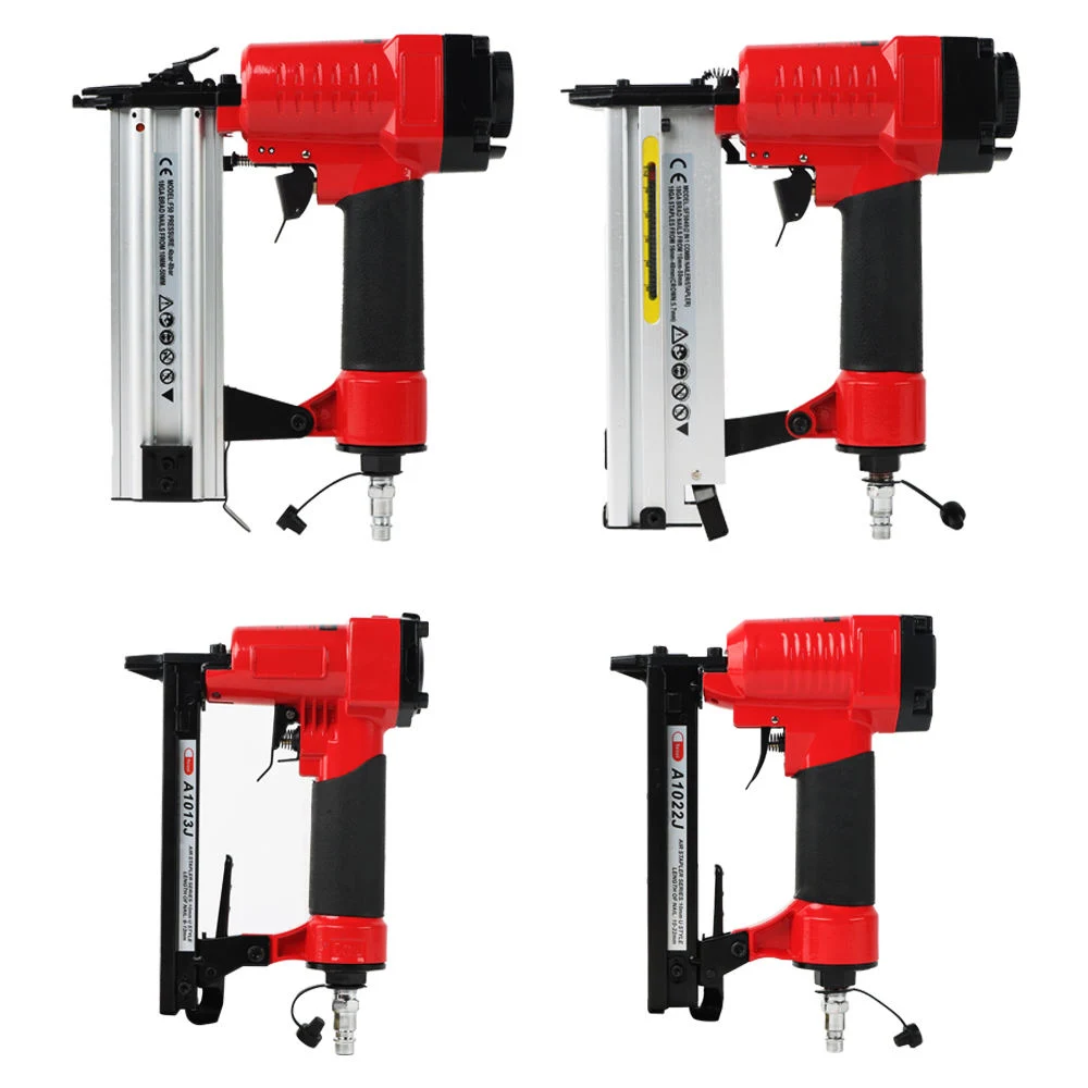 Hot Selling Air Stapler, 1/2′′ Fine Crown Stapler 380/16 420 Pneumatic Heavy Duty Staplers 6-16mm 80 Staples Gun