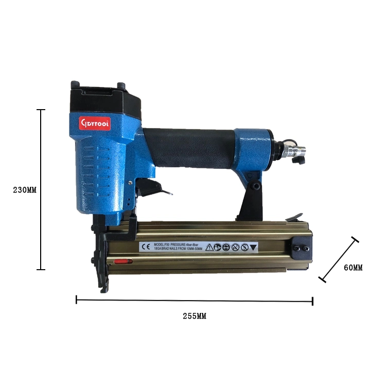 2′′ Pneumatic Brad Nailer, High Quality Air Finish Nailer Ga. 18 Brad Nail Gun 50mm Air Nail Gun 2′′ Brad Nailer